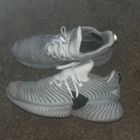 adidas gazelle silver green womens Adidas Alphabounce Men's Shoes Footwear White-Core Black  Sports Plaza NY